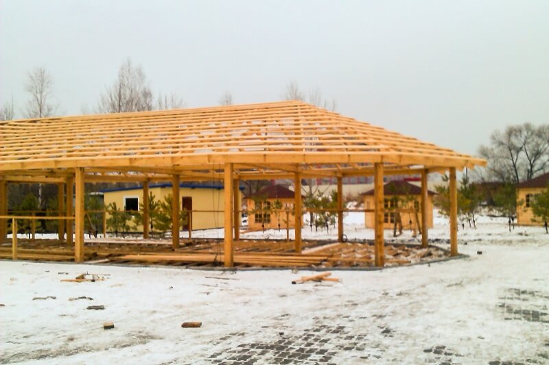 Строительство объектов в Хабаровске